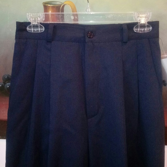 Vintage Stephanie Andrews Blue Pants Size 8L - Picture 2 of 6